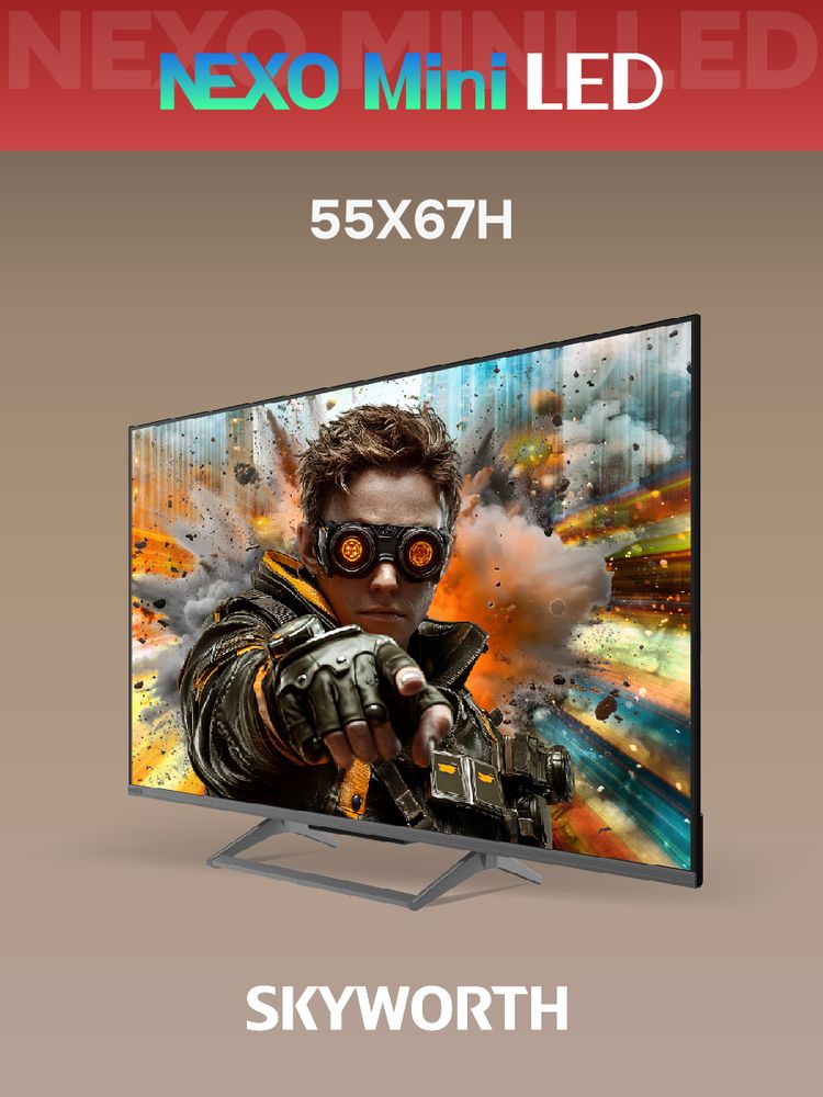55" Телевизор QD m-LED Skyworth 55X67H
