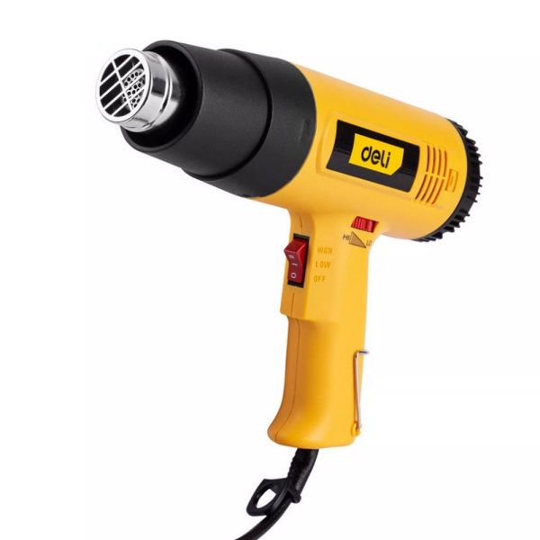 Фен технический Deli DL5318 (1600Вт, рабочая температура 100...590 град.)