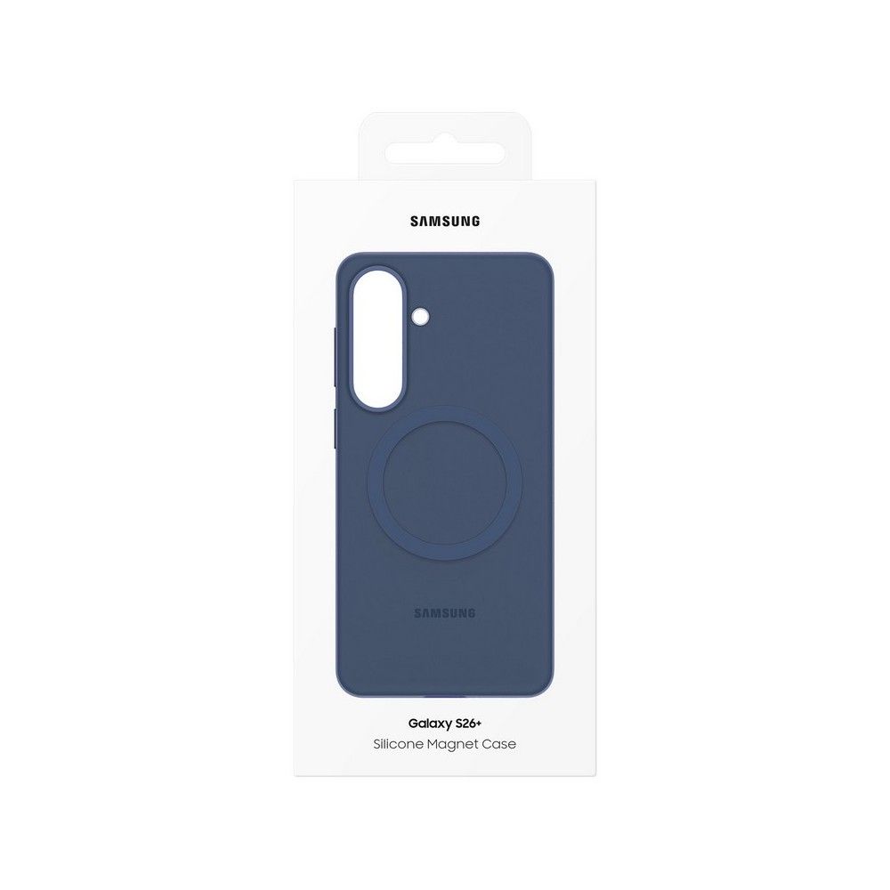 Чехол-накладка Silicone Magnet Case Galaxy S26+, сине-фиолетовый (EF-ES947CVEGRU)