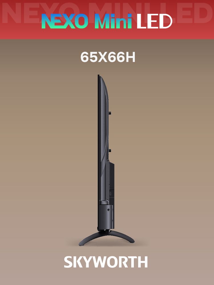 65" Телевизор QD m-LED Skyworth 65X66H
