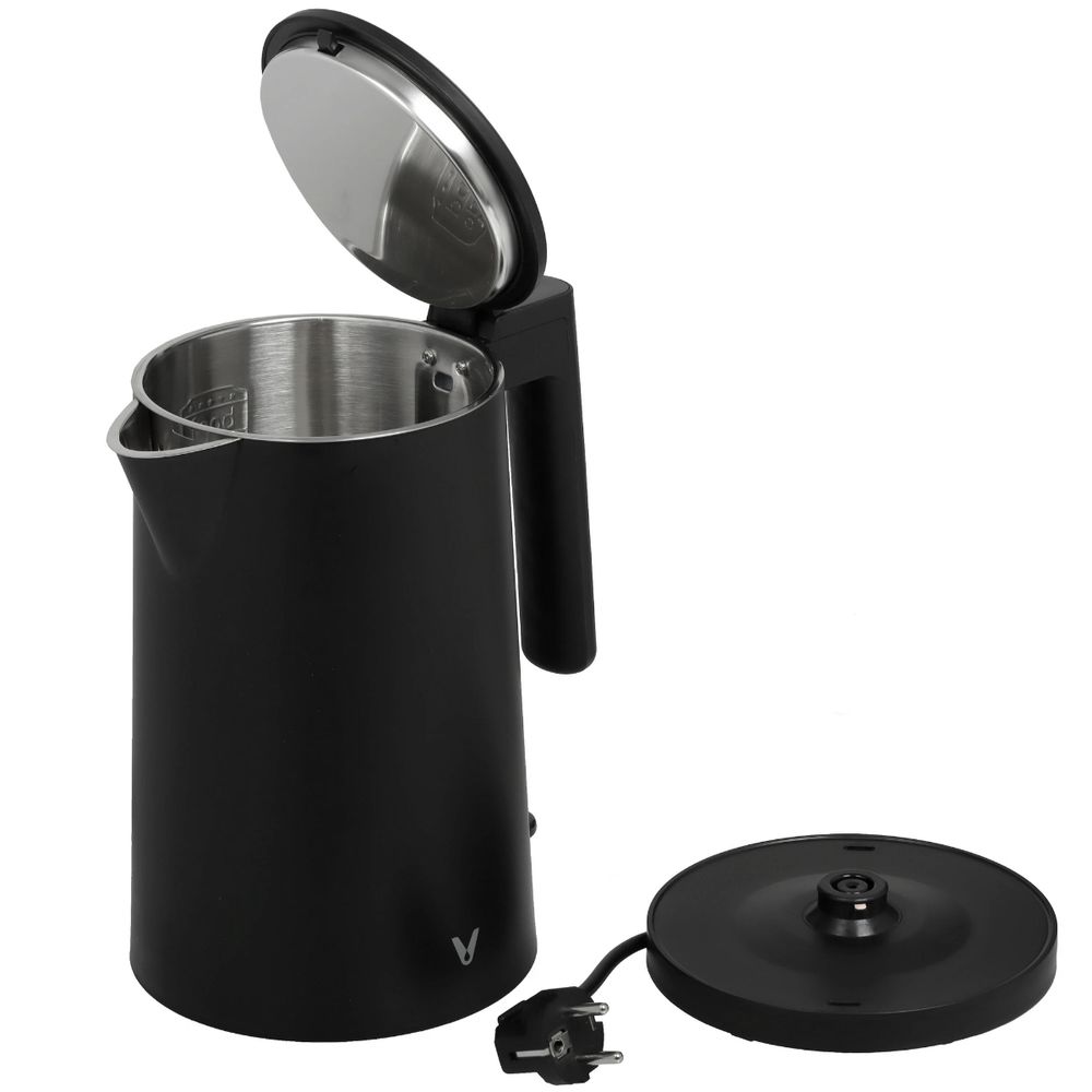 Чайник электрический Viomi Double-layer kettle Black V-MK171A