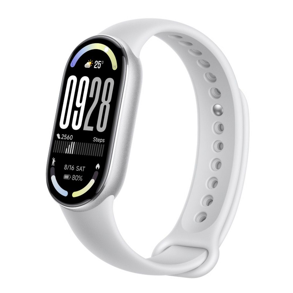 Фитнес-браслет Xiaomi Smart Band 10 серебряный