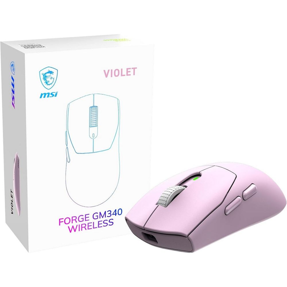 Мышь MSI FORGE GM340 W VIOLET