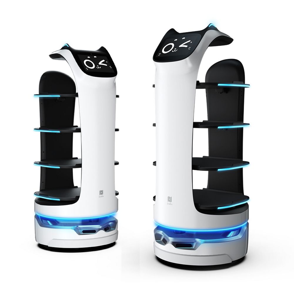 Сервисный робот-доставщик PuduRobotics модели BellaBot
