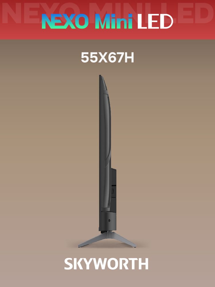 55" Телевизор QD m-LED Skyworth 55X67H