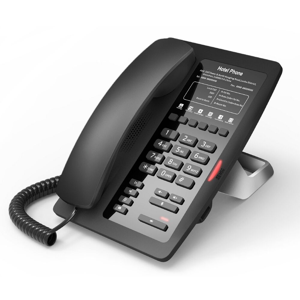 Телефон IP Fanvil H3W черный