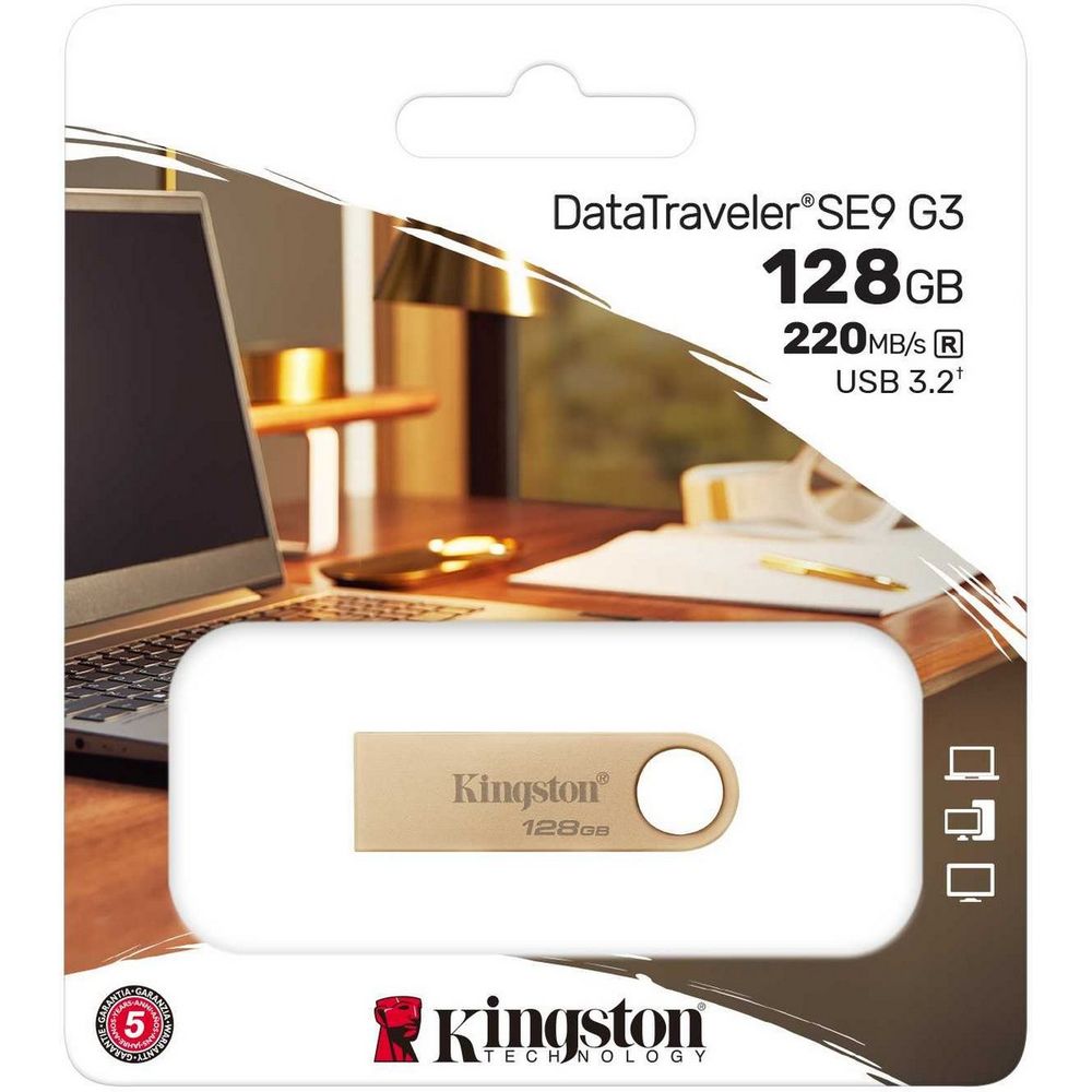 USB накопитель 128GB Kingston DataTraveler SE9 G3 DTSE9G3/128GB