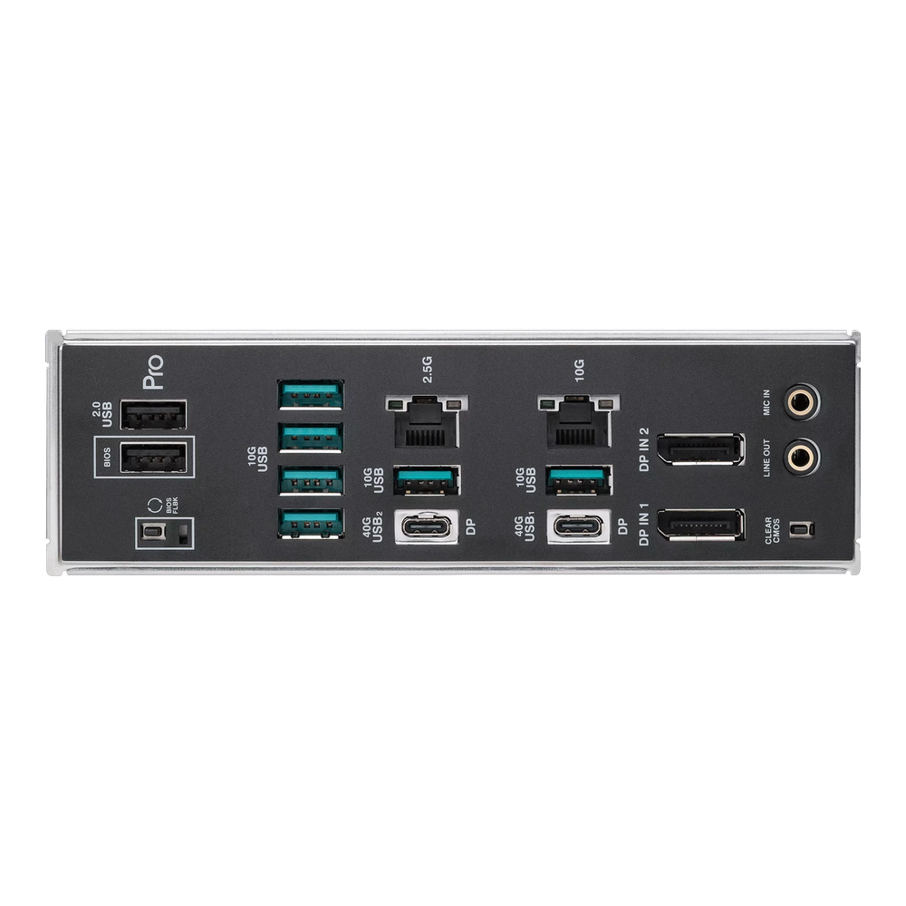 Материнская плата ASUS PRO WS W890-SAGE LGA4710 EEB 8xDDR5 7xPCIEx16