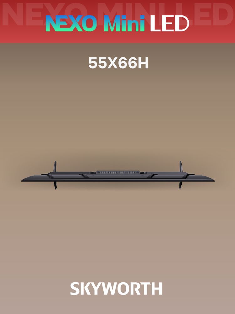 55" Телевизор QD m-LED Skyworth 55X66H
