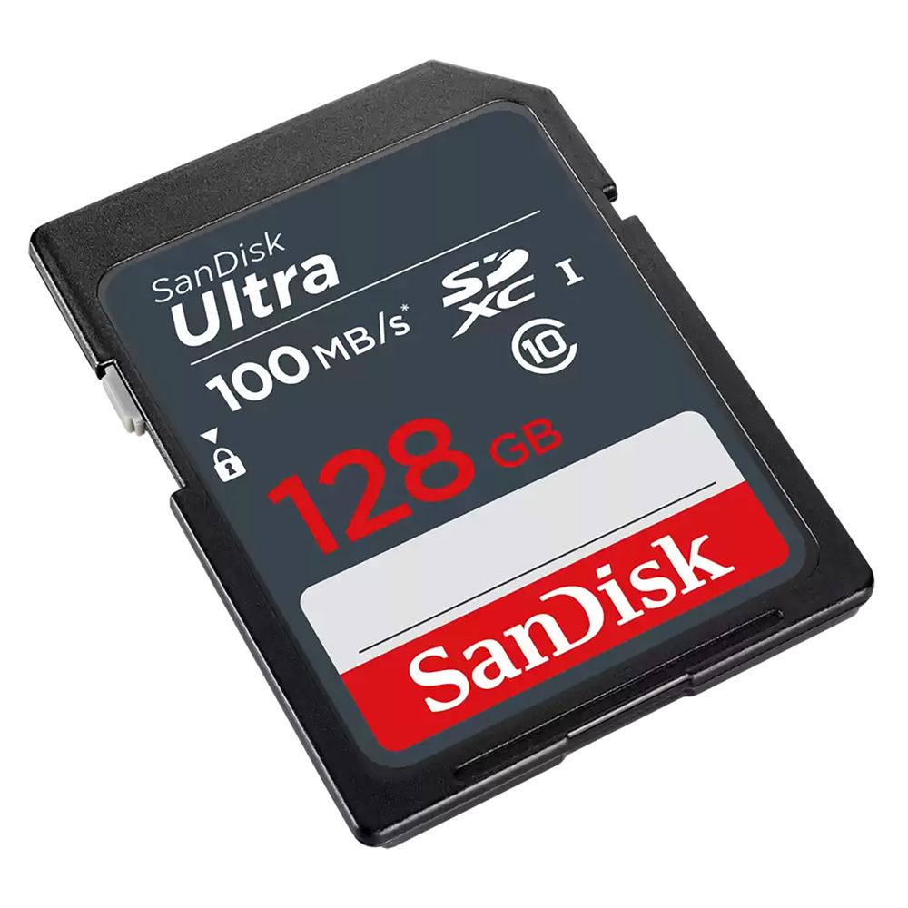 Карта памяти SanDisk Ultra 128GB SDXC Memory Card 100MB/s