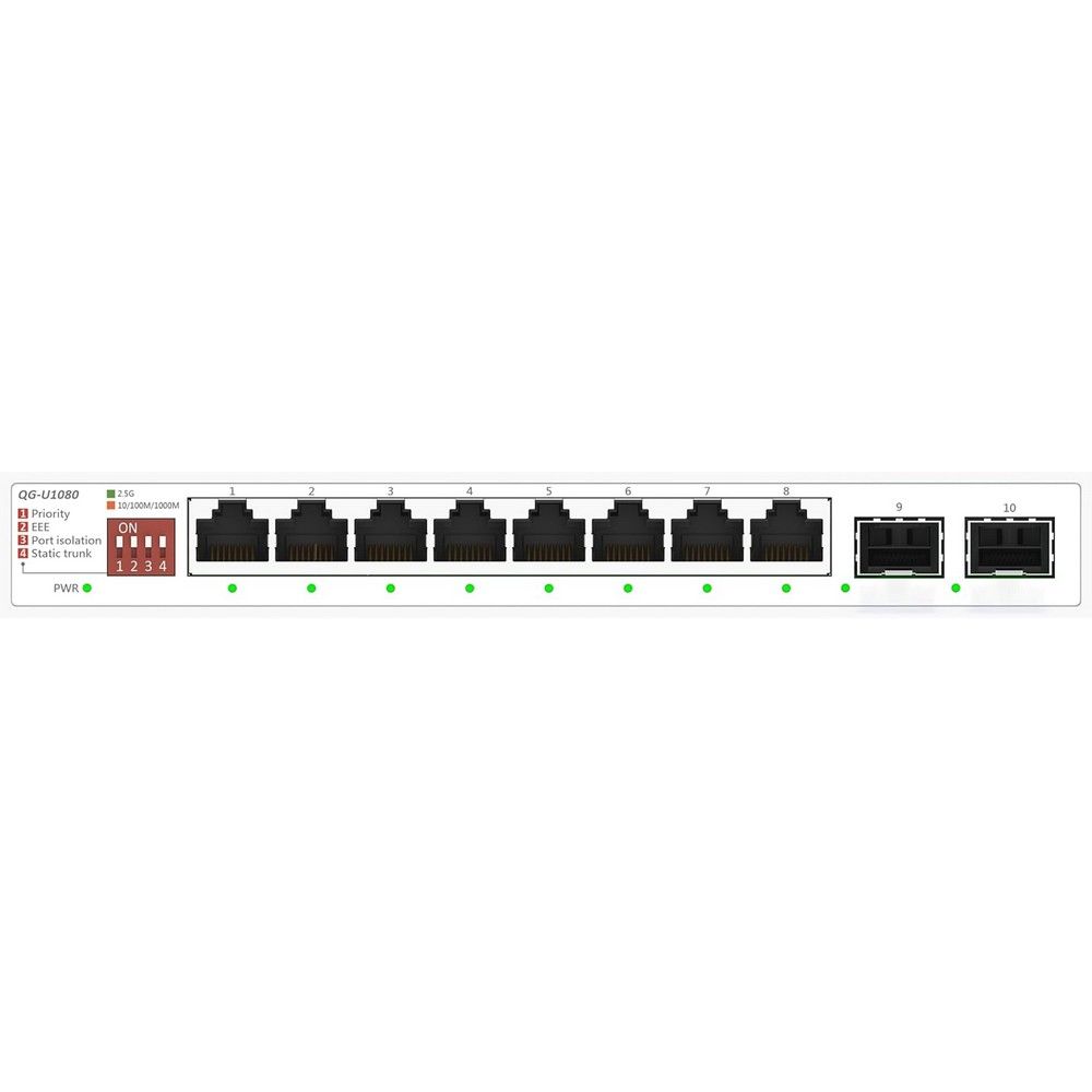 Коммутатор ASUS QG-U1080 8x2.5G