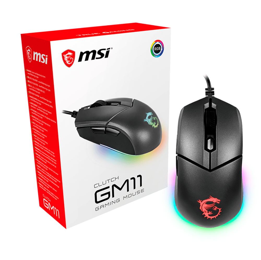 Мышь MSI CLUTCH GM11 (S12-0402030-CLA)