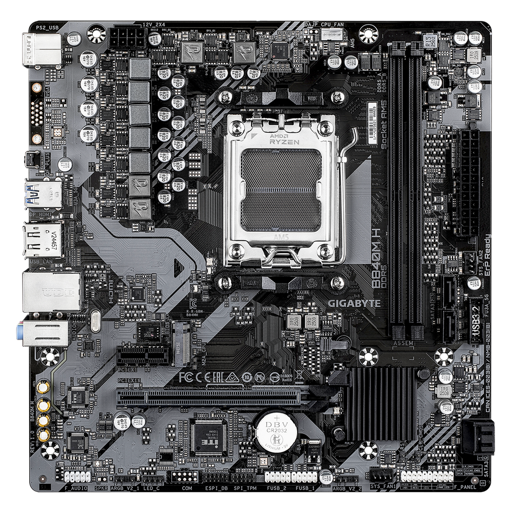 Материнская плата Gigabyte B840M H, RTL