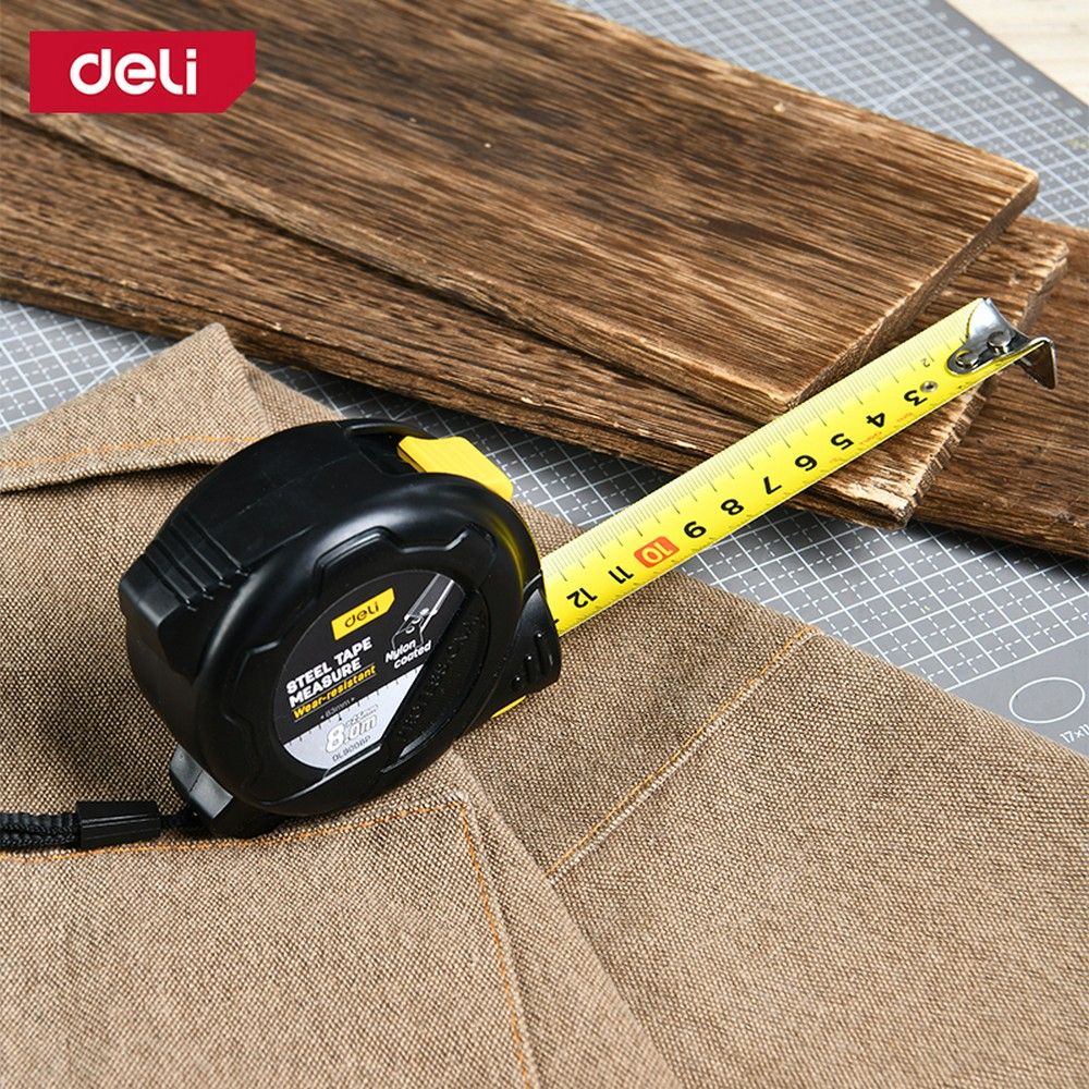Рулетка Deli DL9008P  8м*25мм