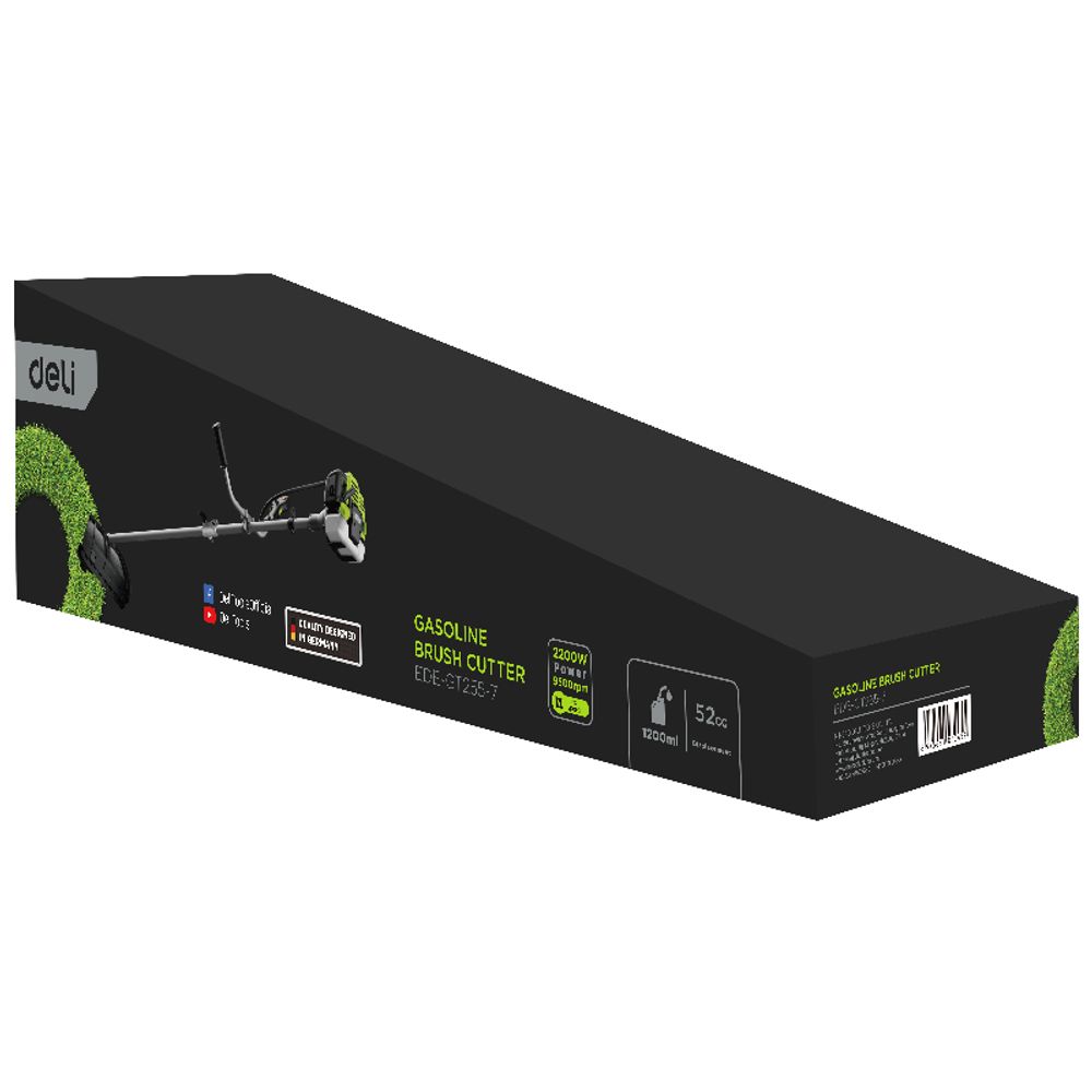 Триммер бензиновый с разборной штангой Deli EDE-GT255-7