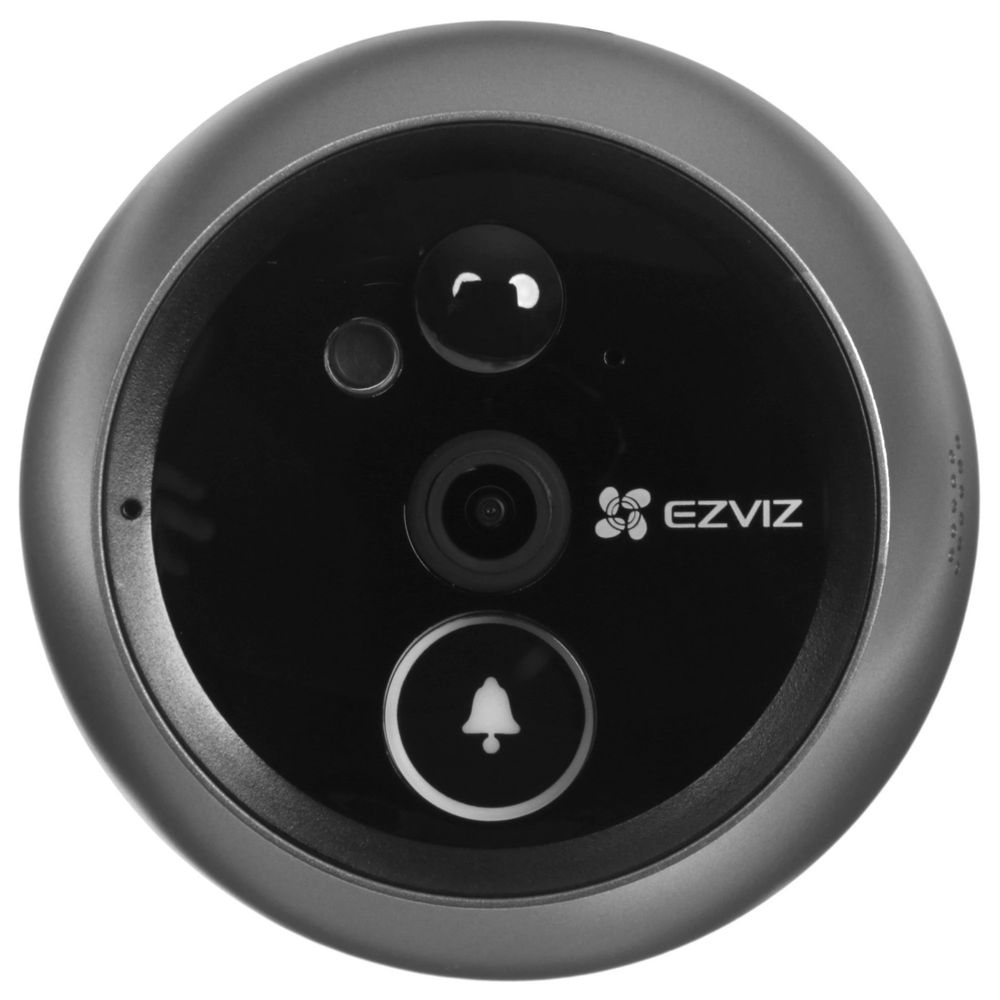 Сенсорный дверной глазок Ezviz DP2C Silver с поддержкой Wi-Fi