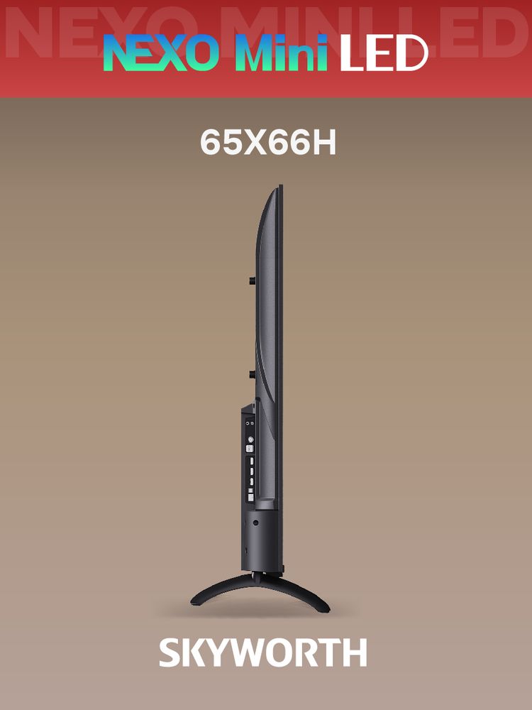 65" Телевизор QD m-LED Skyworth 65X66H