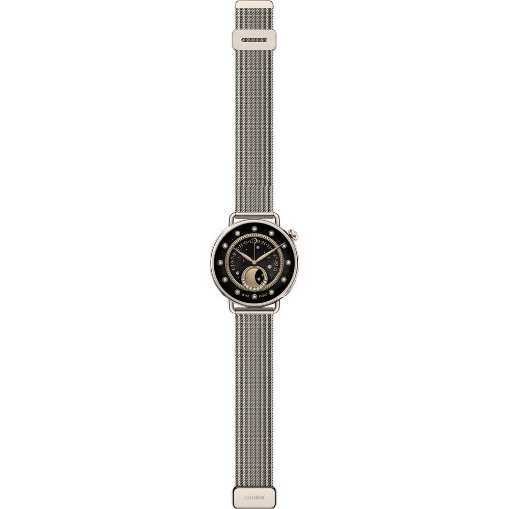 Смарт-часы Xiaomi Watch S4 41mm Milanese Strap (золото заката)