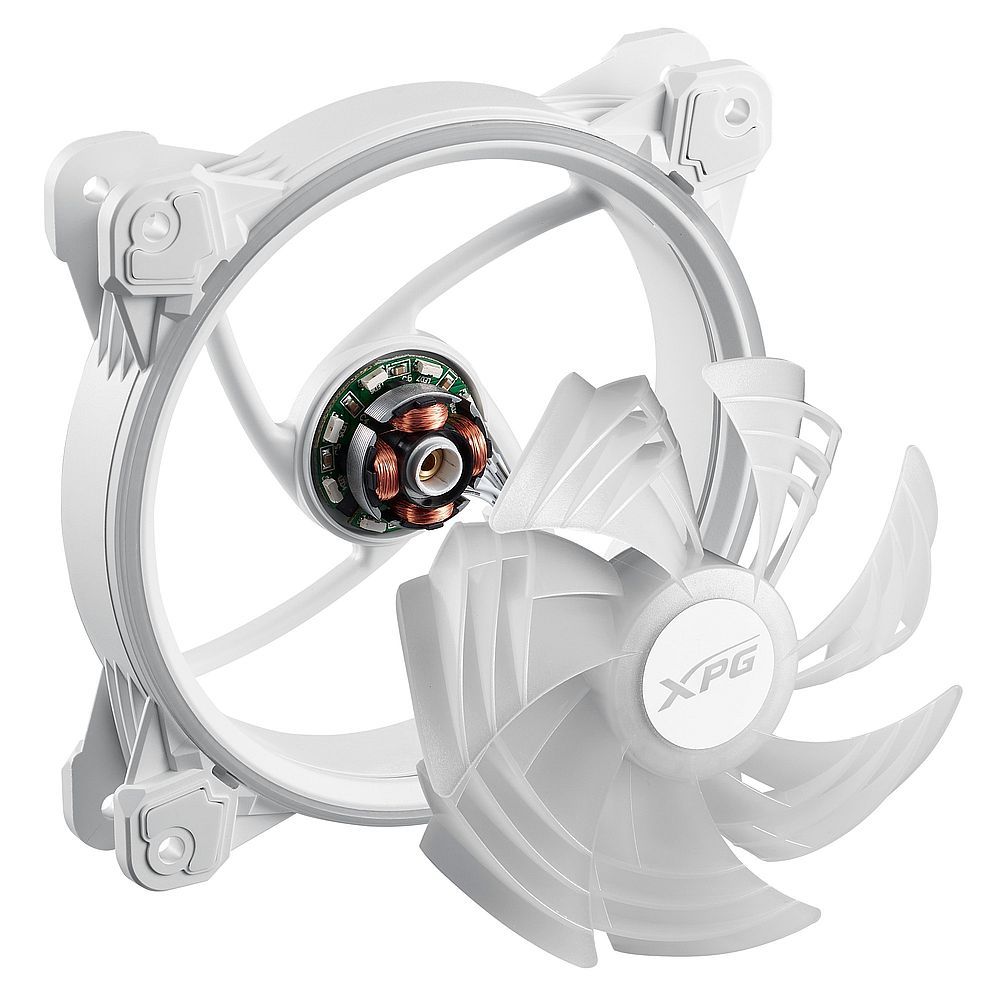 Вентилятор XPG HURRICANE 120 ARGB PWM, белый
