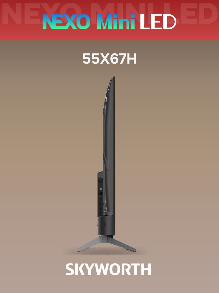 55" Телевизор QD m-LED Skyworth 55X67H