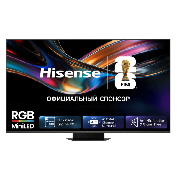 65" Телевизор RGB m-LED HISENSE 65UR9S