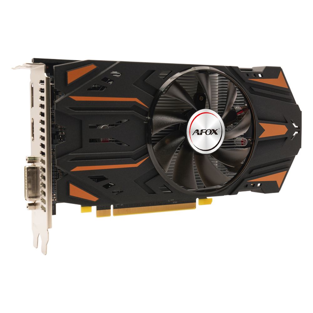 Видеокарта Afox RX560 4GB GDDR5 128bit DVI DP HDMI 1FAN RTL