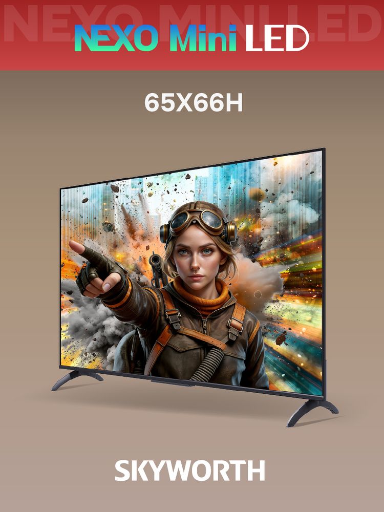 65" Телевизор QD m-LED Skyworth 65X66H