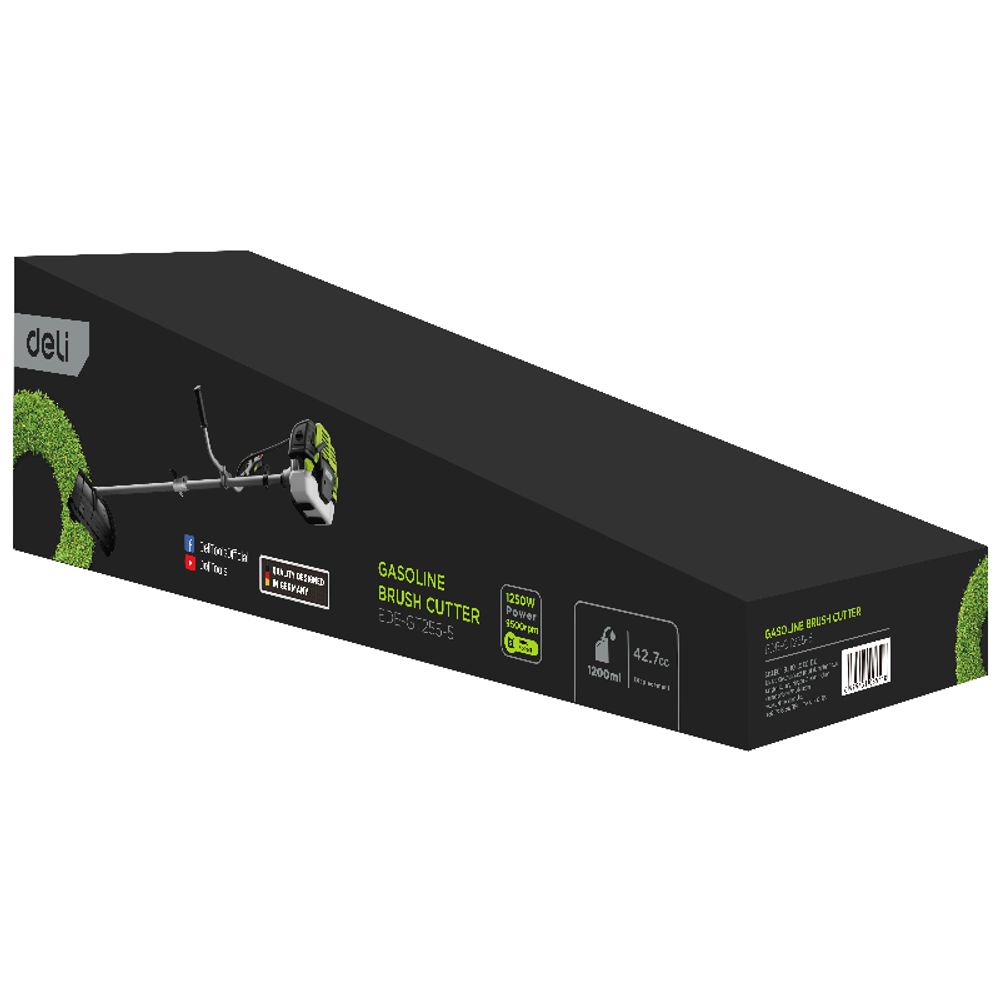 Триммер бензиновый с разборной штангой Deli EDE-GT255-5