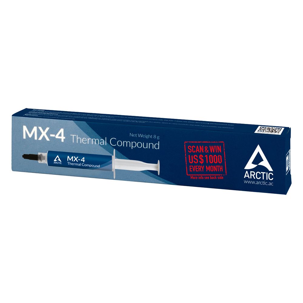 Термопаста Arctic Cooling  MX-4 8 грамм (ACTCP00008B) (701662) {50}