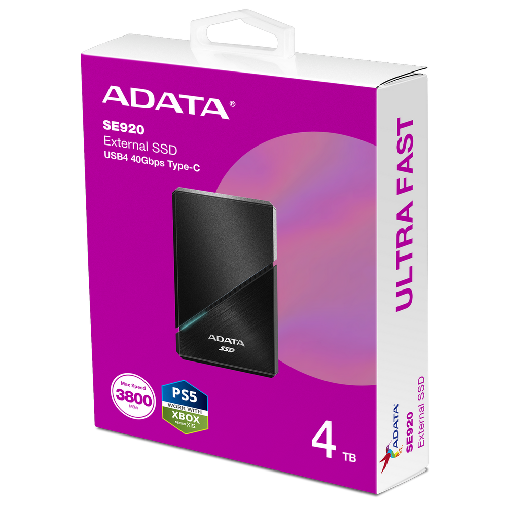 Твердотельный накопитель SSD ADATA 2.5" 4TB SE920