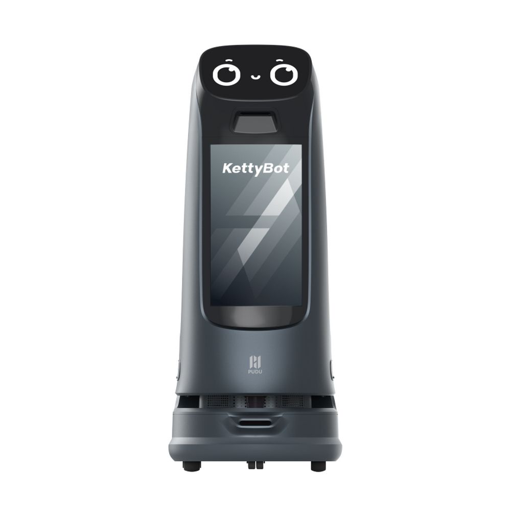 Сервисный робот-доставщик PuduRobotics модели KettyBot Pro (цвет: черный)