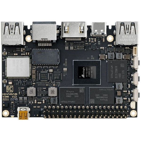 Одноплатный компьютер Khadas New VIM4