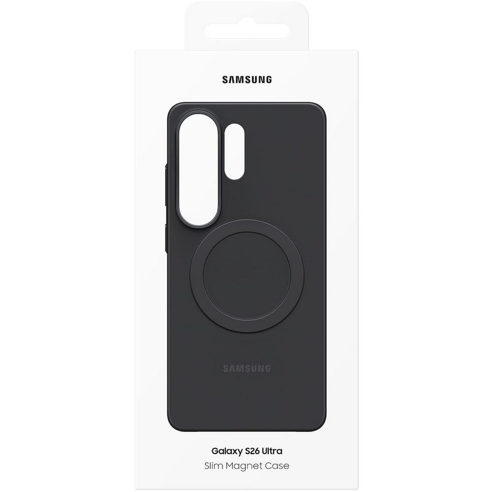 Чехол-накладка Slim Magnet Case Galaxy S26 Ultra, чёрный