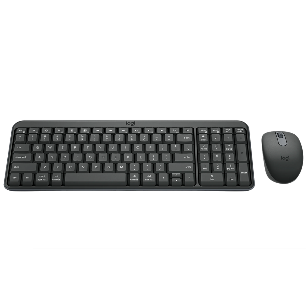 Клавиатура + Мышка беспроводные BT Logitech MK250,Graphite (920-013853)