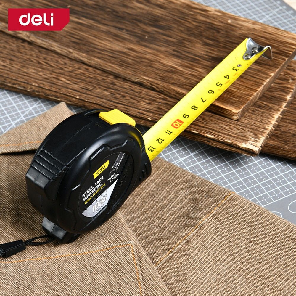 Рулетка Deli DL9010P  10м*25мм