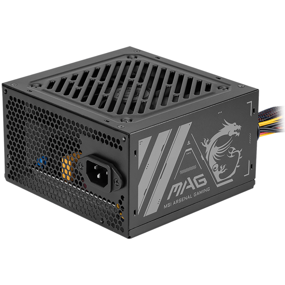 Блок питания ПК MSI MAG A500N-H 500W, Non-Modular